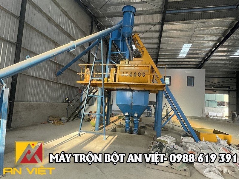 Dây chuyền sản xuất vữa khô công suất 8 -10 tấn /h An Việt