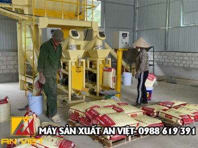 Lắp đặt cân đóng bao keo - vữa 3-5 tấn/h tại Nghệ An