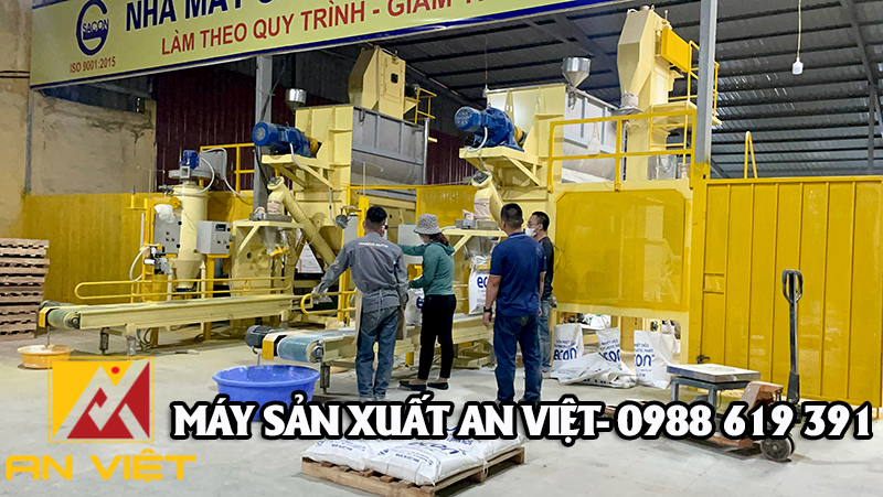 Lắp đặt 2 máy sản xuất sơn năng suất 2-3 tấn/h tại Thanh Hóa