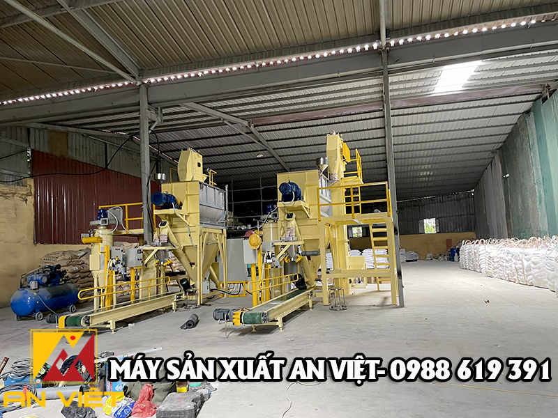 Lắp đặt 2 máy sản xuất sơn năng suất 2-3 tấn/h tại Thanh Hóa